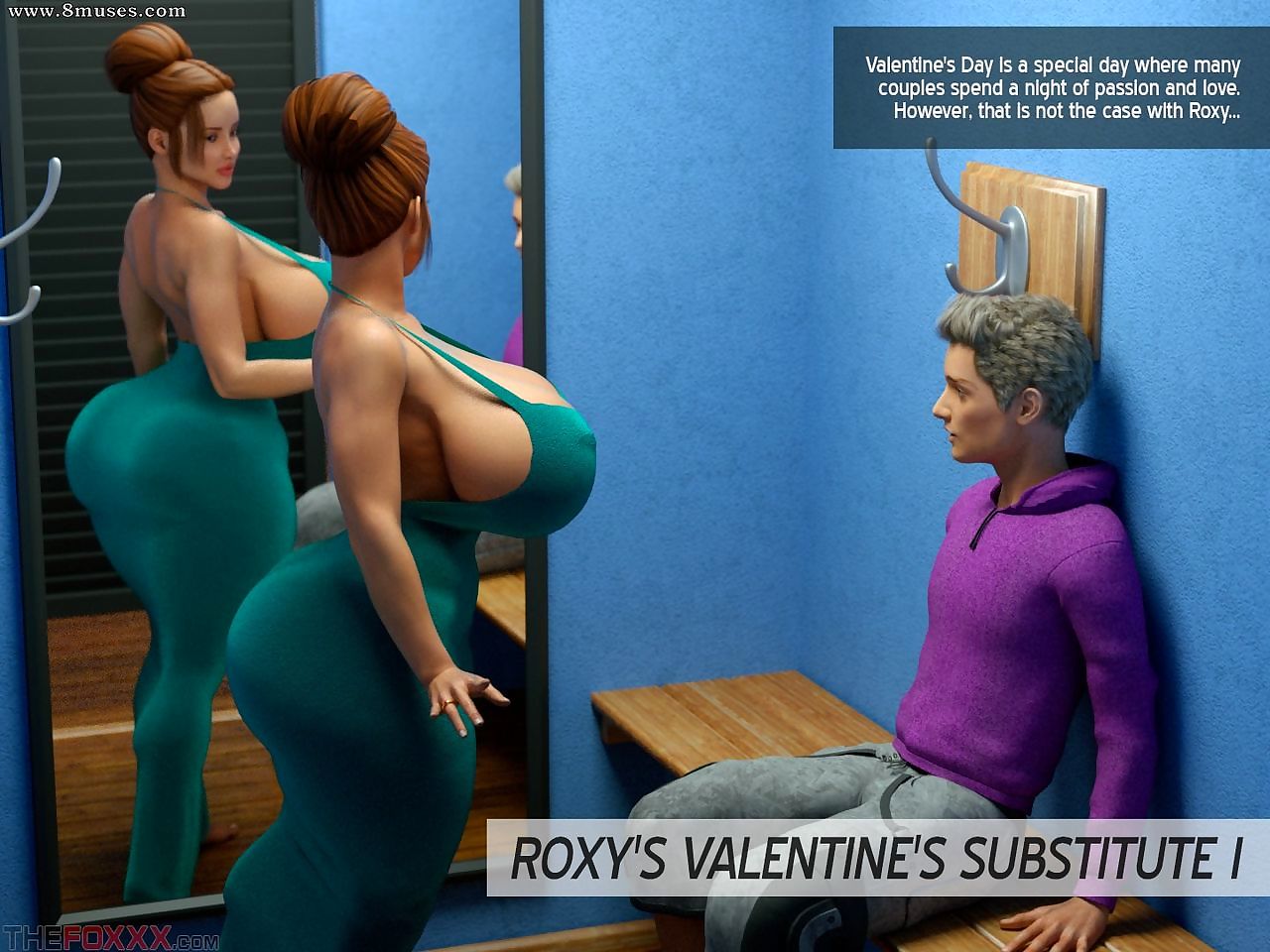 Slay rub elbows with FOXXX Roxys Valentines Intermediary - Intrigue 1
