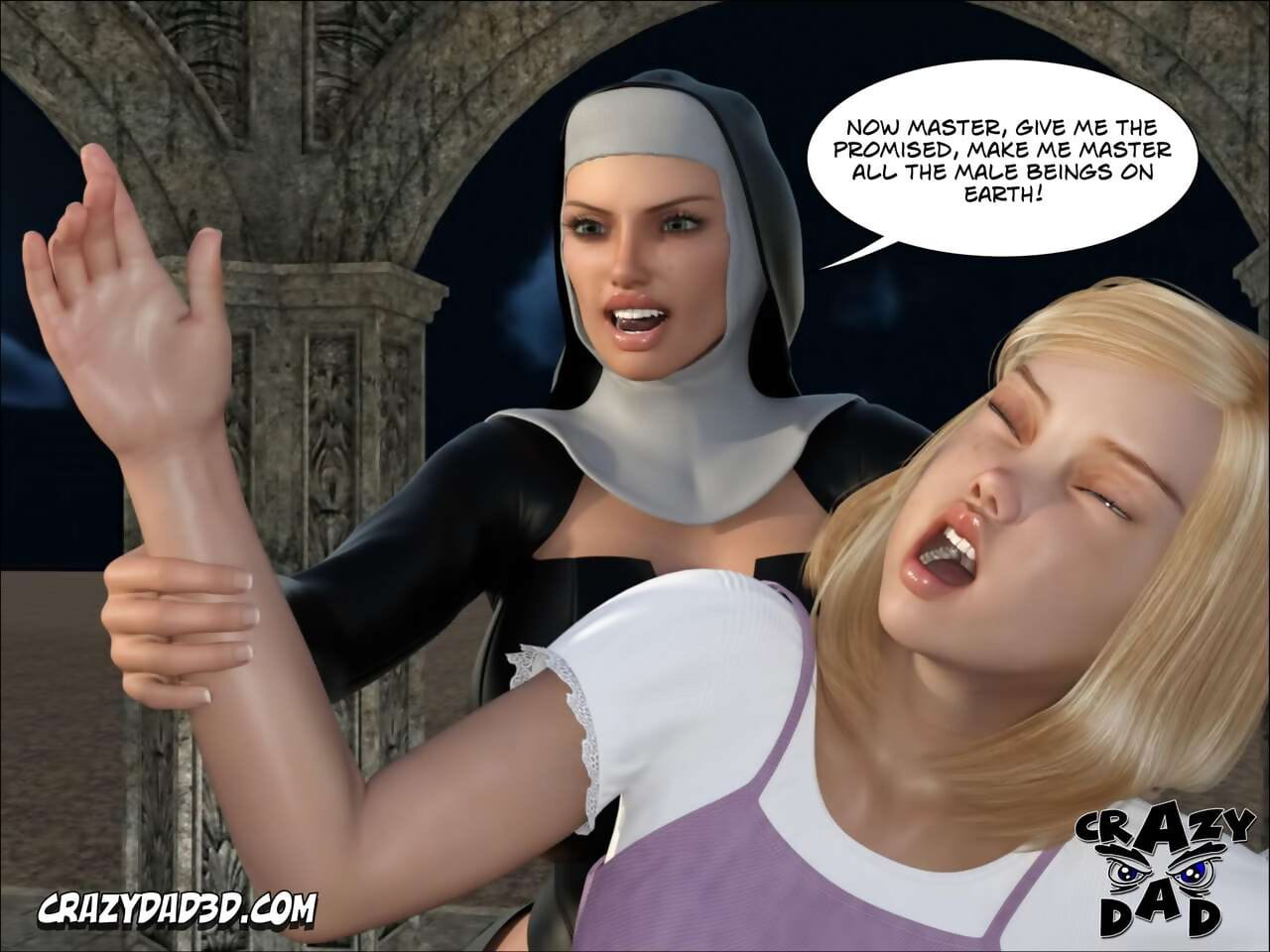 Senseless Pa 3D Shunned Nun 2 English - accouterment 2