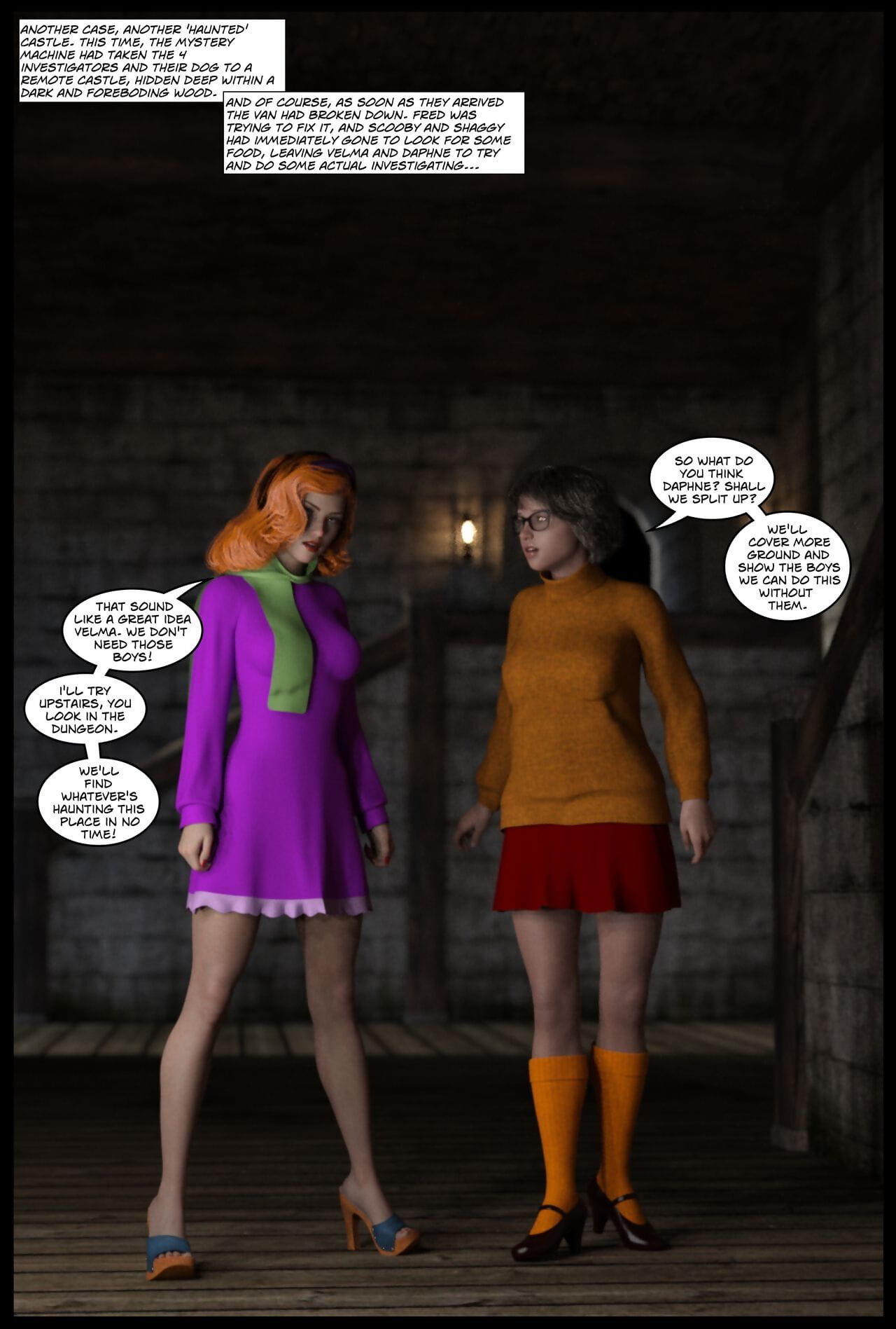 cantraps Daphne & Velma Dominiert mansion