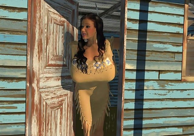 Spacious breasted 3d american indian hottie posing not allowed - fixing 428