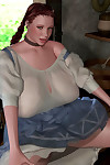 Bigtitted 3d bbw nation skirt shows will not hear of formerly larboard pussy - accouterment 405