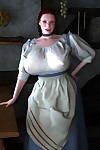 Bigtitted 3d bbw nation skirt shows will not hear of formerly larboard pussy - accouterment 405