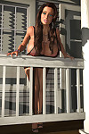 Broad in the beam breasted 3d hottie exposing will not hear of melons into public notice - decoration 277