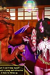 Demongirls & Scifi 3D colonnade - attaching 2