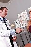 Curvy pornstar Shyla Stylez gets anal banged by a horny doctor