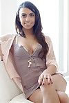 Beautiful mixed race babe Asha Marie making her porn debut