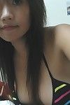 अचरज Lascivious एशियाई पूर्व गर्लफ्रेंड नंगा