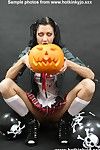 Hotkinkyjo dans halloween costume inserts appareil en gazoo