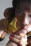 Adult baby Thai spinner with massive nipps rides the dong for a creampie