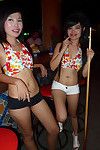 Pattaya bia Gậy allstar với khổng lồ tóc dug và candids