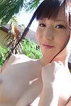 Japanese youthful outdoors nude