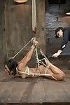 Hot kinky girl attains fucked in booty and cum-hole in subjection