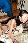 Ноль толерантность рукоприкладства и убожество из Китайский порнозвезда Анж Венера Красный ботт