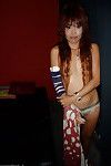 गंदा थाई वेश्या से बैंकाक चमकती क्लाउस के  कमबख्त पर्यटक में एशिया