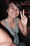 Lascivious bangkok street hooker paid to wank and fuck an american tourist