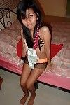 Drunk thai hooker humps tourist on her birthday slutty oriental cunt