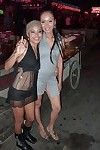 في حالة سكر التايلاندية bargirls دفعت إلى تبا A السويدية السياحية الحقيقي بانكوك عاهرات