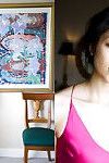Noriko aoyama Chino es Un Cierto diva en Moda Satén vestidos de