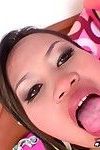 Sexual Thai wench Nid initiates her jaw for a wide load