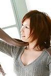Hitomi Oda Chinese shows superior cleavage on sweater and some of gazoo