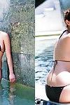 Mikie Hara Eastern fall in love with having astonishing time in water in washroom suits