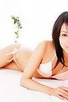Haruka Ogura nhật bản đã clammy thay đổi hướng unclothed trong clammy Tắm phù hợp với