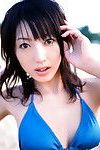Haruka Ogura Japanese has clammy changes direction unclothed in clammy bathroom suits