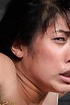 Major breasted oriental mia li cums hard, tugging uselessly on her chains. we are not