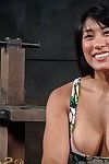 Major breasted oriental mia li cums hard, tugging uselessly on her chains. we are not