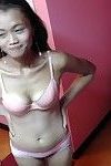 Little pinay hustler with unbelievable wobblers enjoys white dong
