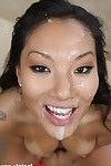 Asa akira gives a clammy oral sex later on her bubble baths