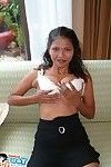 Weighty usual tit thai instance adores the phallus amid \'em
