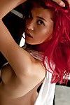 Red hair Chinese cutie taking in schlong sweetmeat