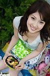 japonés Girly al aire libre