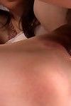 Anorexic babe in passionate ffm porn deed