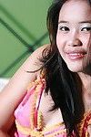 Sticky Japanese removes her nightgown