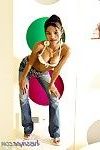 Thai doll tussinee erotic dancing devoid of her unyielding jeans