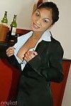 Professional business woman tailynn accepts stripped for u