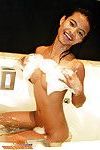 Cute and appealing Chinese amateur has a nice time in the bathtub