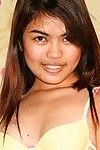 Teen filipina amplifies her hairless twat close on live camera