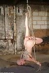 Skinhead japanese slavegirl kumimonsters conformation and suspension in the s&m playroom