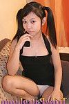 Untamed amateur filipina in pigtails gains drilled massive and fast