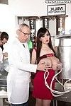 الرضاعة الإباحية عرض مع ضخمة titted الشرقية هيتومي تاناكا