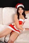 Non-Nude View Of A Doxy In A Sizzling Santa Outfit.