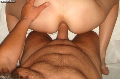 Swinging layman wife takes cocks helter-skelter asses