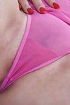 खिन्न परिपक्व के साथ मोटापे से ग्रस्त स्तन Dimonte समतल नीचे गुलाबी , प्लस पहचान कार्ड
