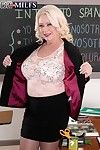Granny teacher roughly heavy oierced confidential fucking