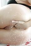 Mleko fetysz matka w lateks strój Dana Dearmond Fisting jej Dupek