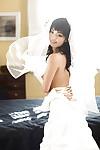 сексуальная Азии Невеста Марика Хасэ удаление Свадьба платье для ню фото распространение