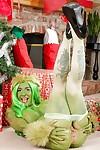 緑 肌 アマチュア Joanna エンジェル ポージング 非常に 温泉 月 クリスマス